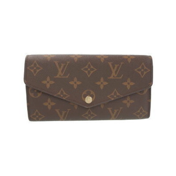 Louis Vuitton Monogram Portefeuille Sarah Bifold Long Wallet - Picture 1 of 8